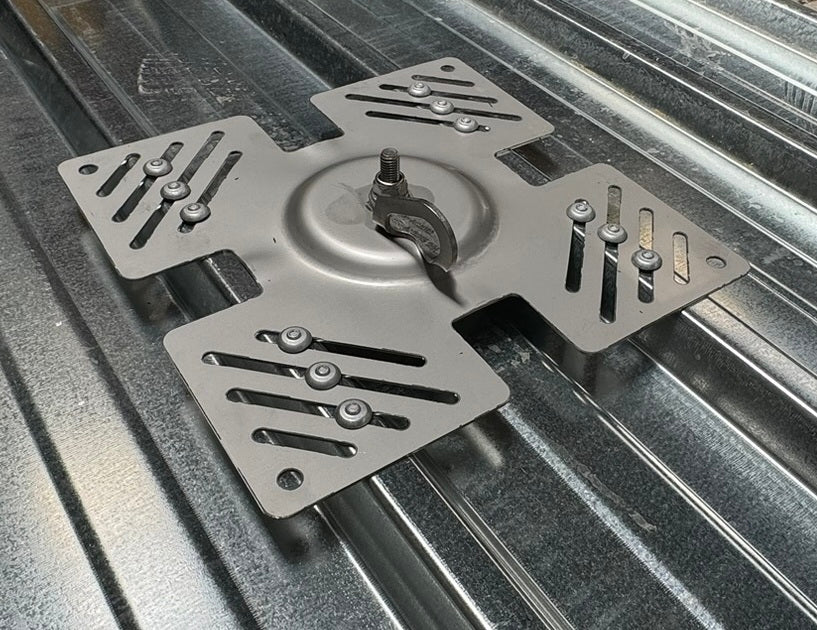 SOPORTE PLAQUETA CHAPA INOX GENERICO RM COMP.